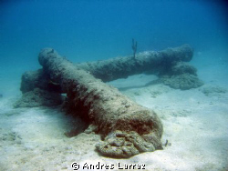 CANONS  Artificial reef system off LBTS,FL by Andres Larraz 